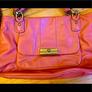 Pink Coach Purse